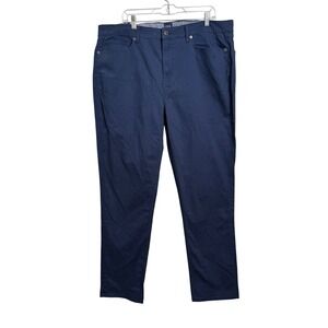 GAP Mens 40x32 Navy Blue 5‎ Pocket Stretch Twill Classic Fit Pants NEW